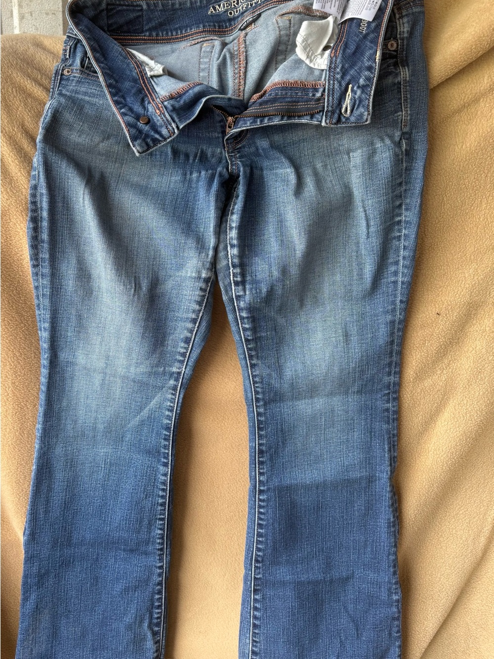 American Eagle Outfitters Light Blue Boot Cut Jeans